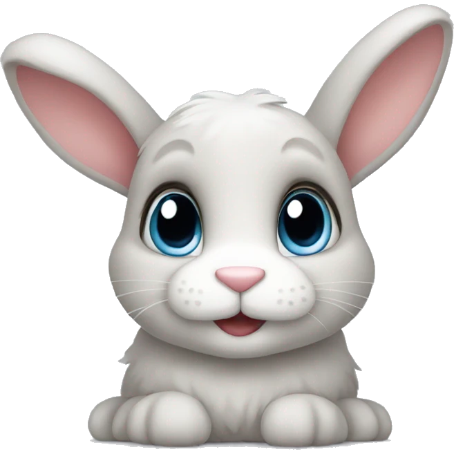 Cute bunny emoji