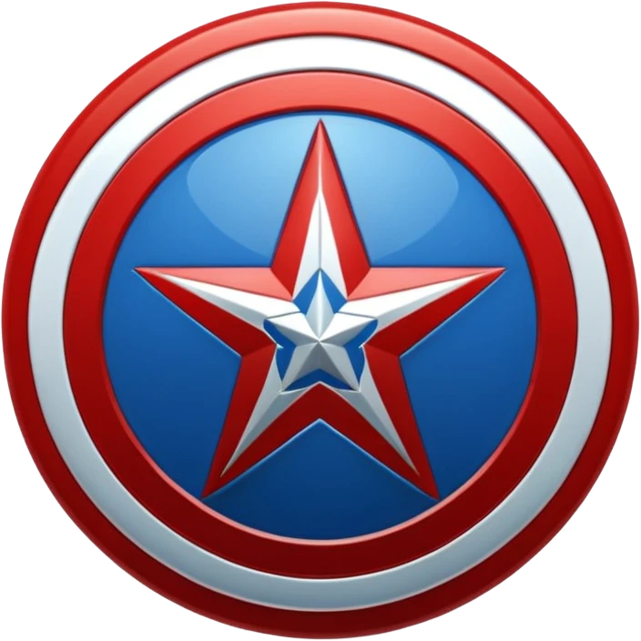 escudo del capitán América emoji