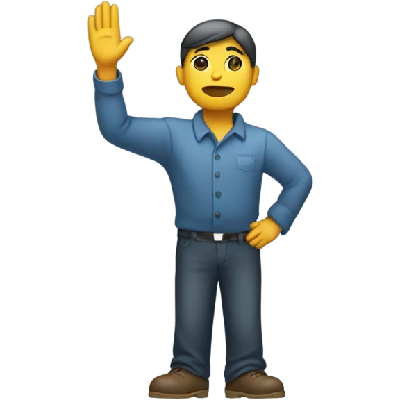 Saluting  emoji
