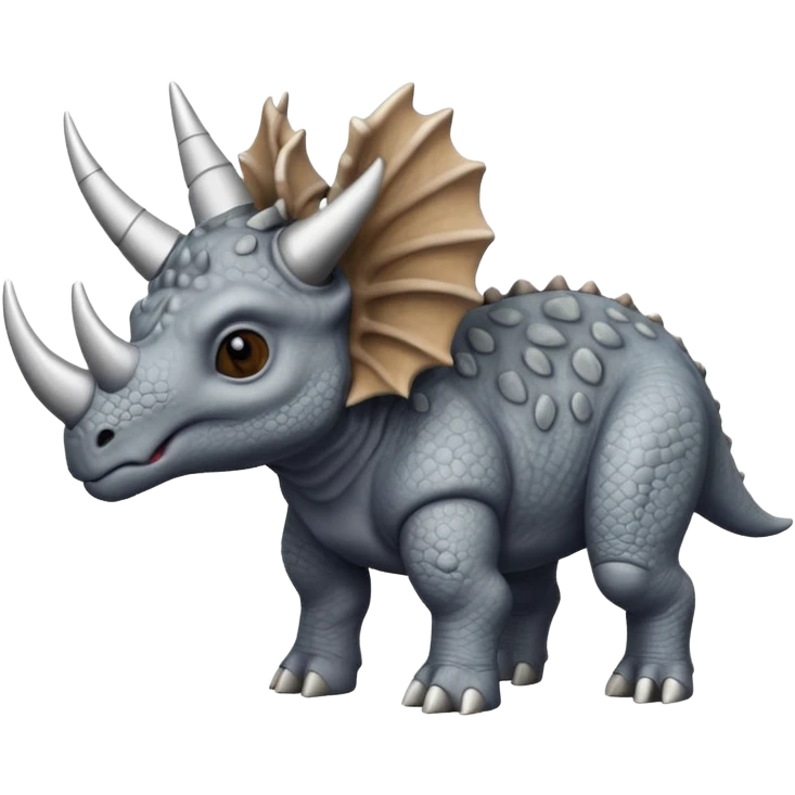 Triceratops emoji
