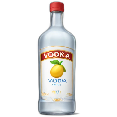 bottle of vodka emoji