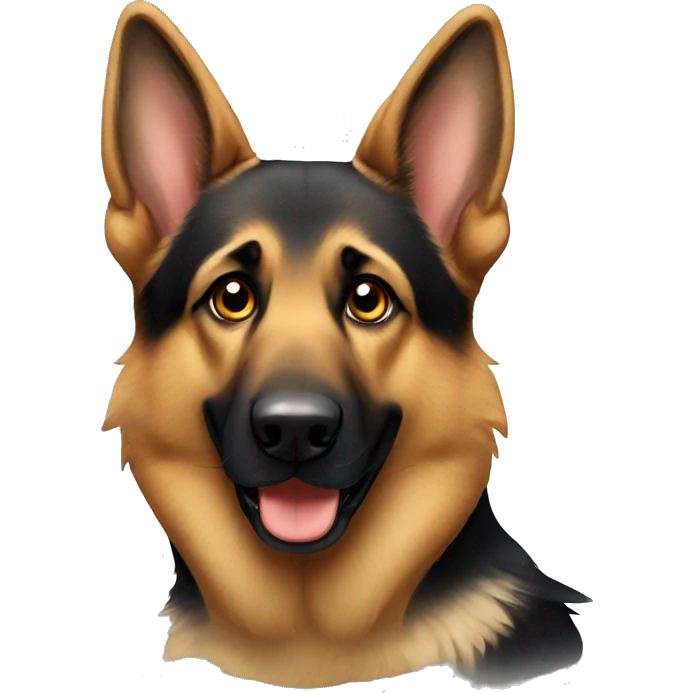 german shepherd  emoji