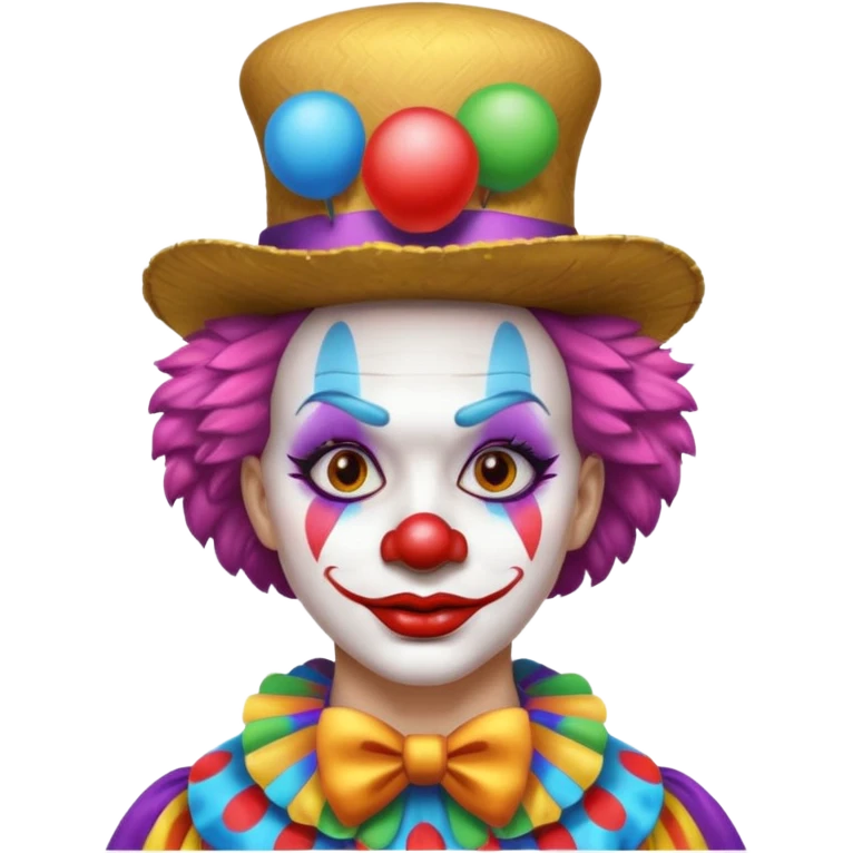  Clown feathered hat  emoji