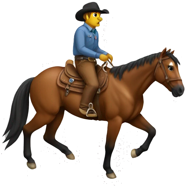 bronc horse emoji