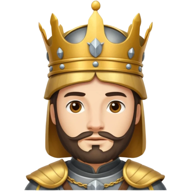 King in helm emoji