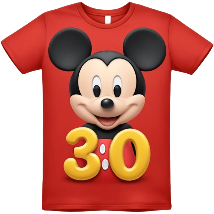 Elementos de Disney para poner en una camiseta farta cumpleaños emoji