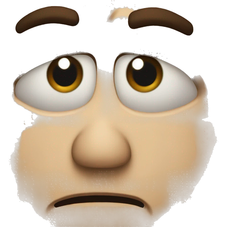 Angry eyebrows (😠), with a long frown (☹️), and relieved eyes (😌) emoji