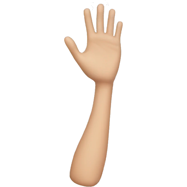 cast arm emoji
