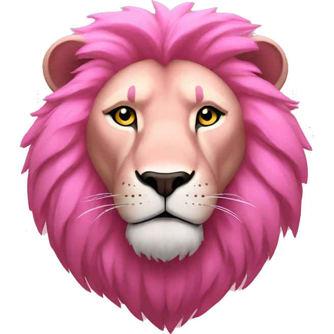 Pink Lion from Steven Universe emoji