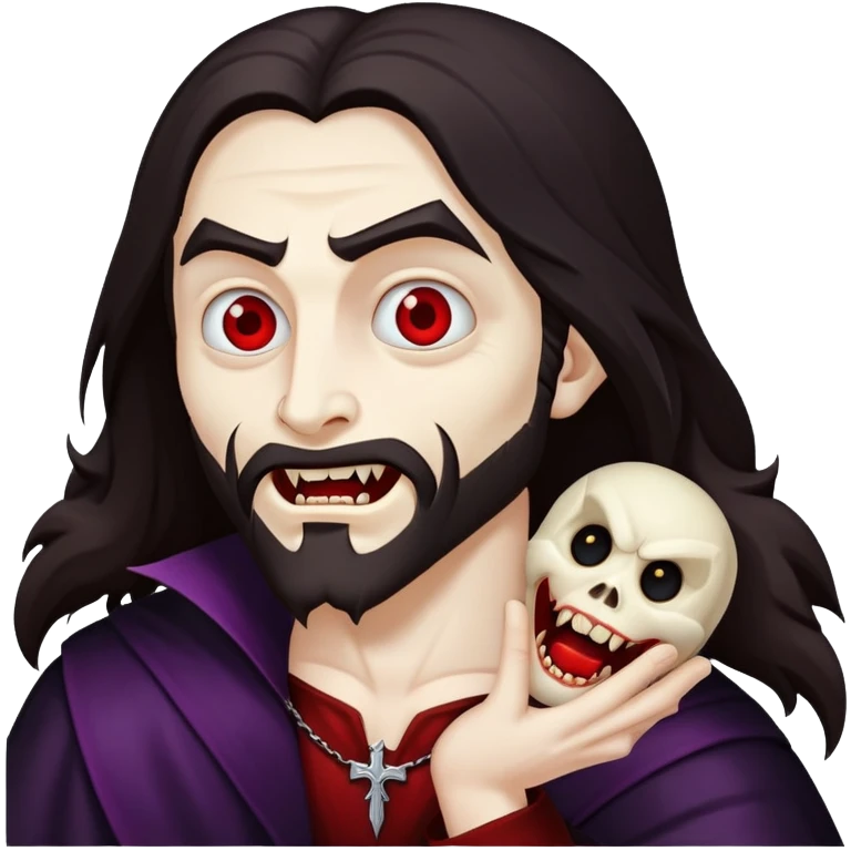 Vampire Jesus emoji
