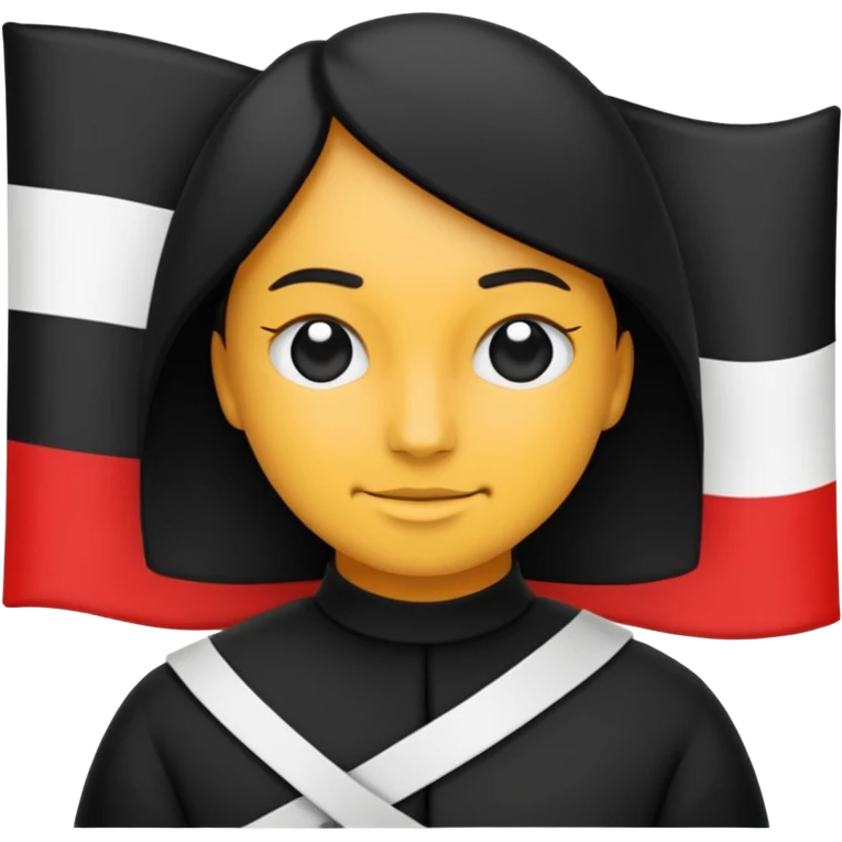 Emoji hermine du drapeau breton. Ne modifie par le design, je veux juste l'hermine en noir emoji