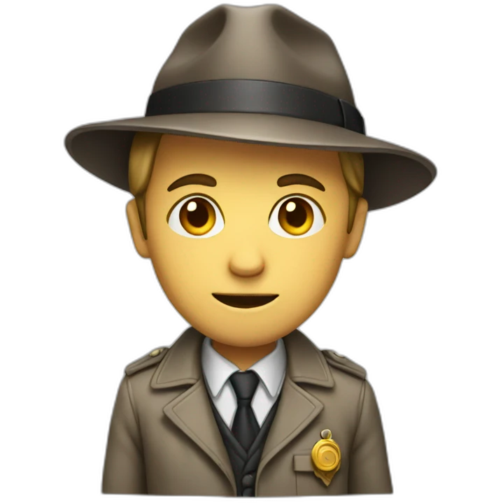 Detective emoji