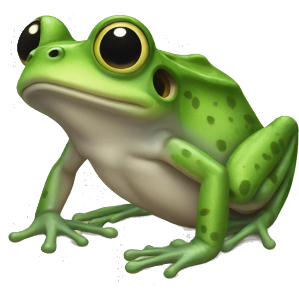 larval frog emoji