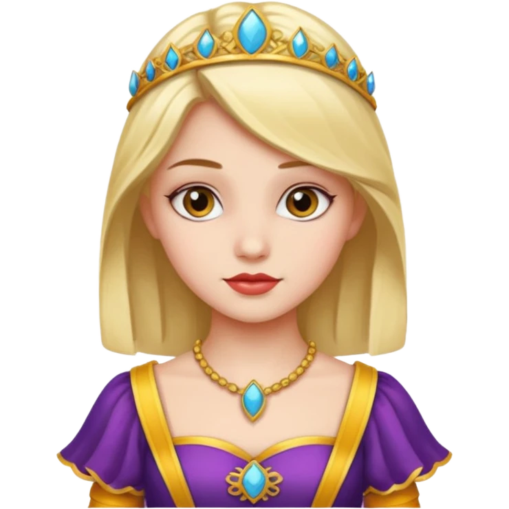 Fancy girl emoji