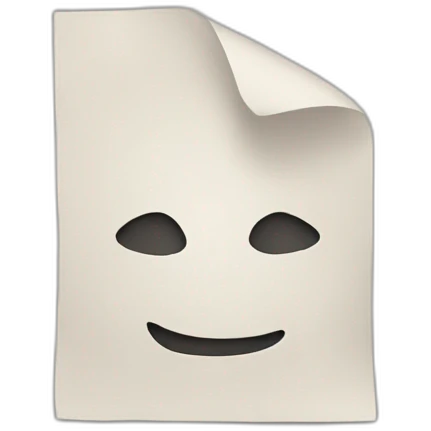 paper emoji
