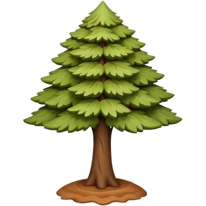 small tree add on more clay emoji