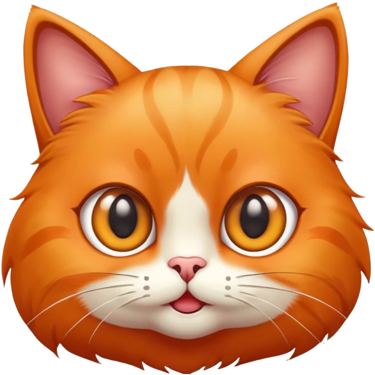 cat with a silly face emoji