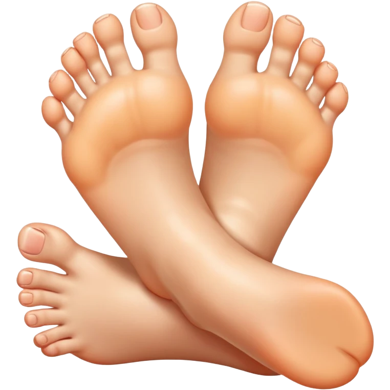 Tickling someone foot emoji