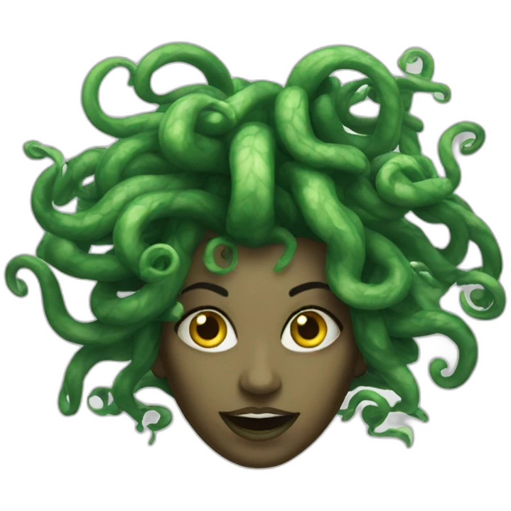 Medusa bruja emoji