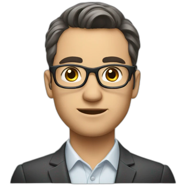 Corporativo Finance Male Analyst emoji