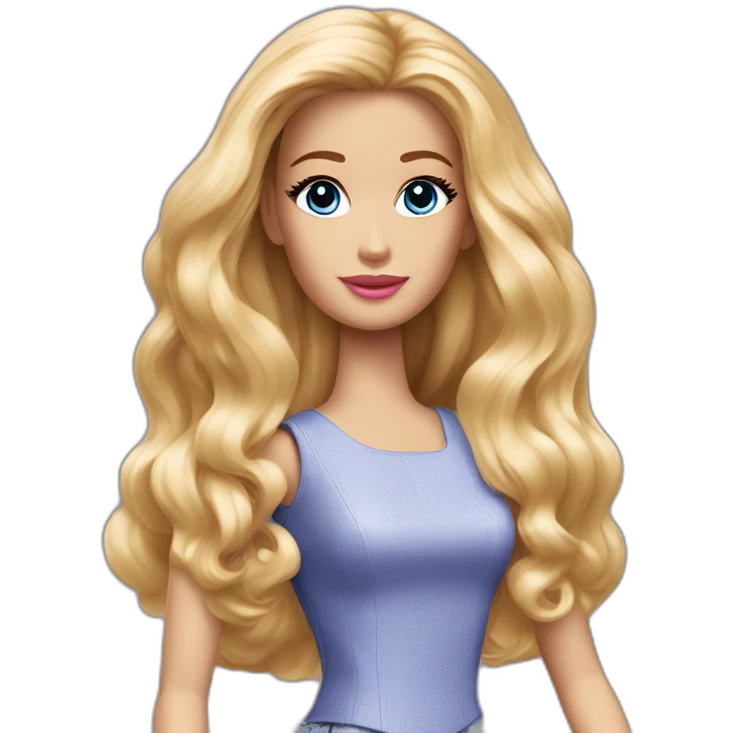 A cross between Barbie and Oppenheimer emoji