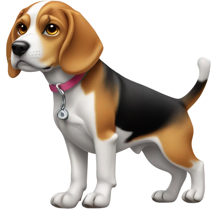 Beagle working out  emoji