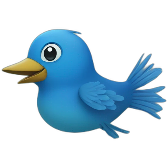 Birds swimming under water  emoji