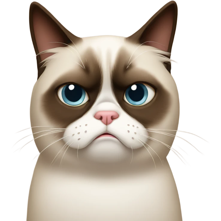 Grumpy Cat meme emoji