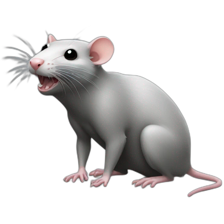 chilling rat emoji