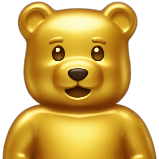 gummy bear gold emoji