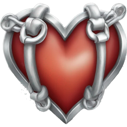 chrome heart emoji