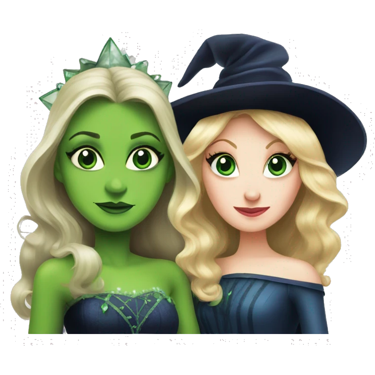 Elphaba and glinda  emoji