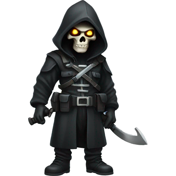 Tactical grim reaper emoji