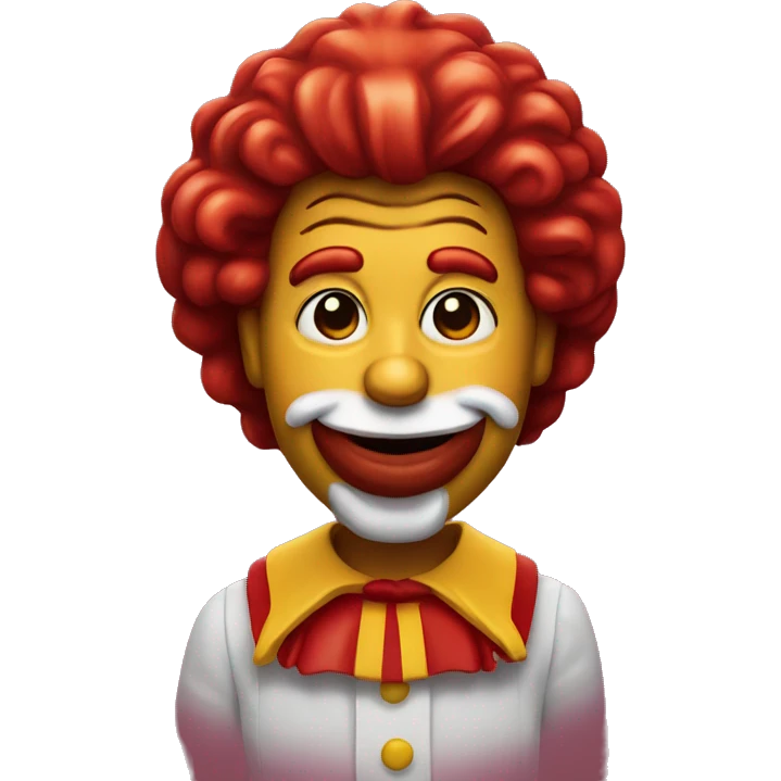 Ronald McDonald  emoji