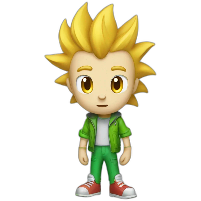 Sonic verde emoji