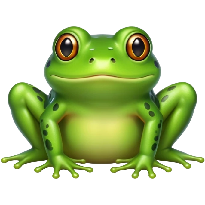 green frog emoji