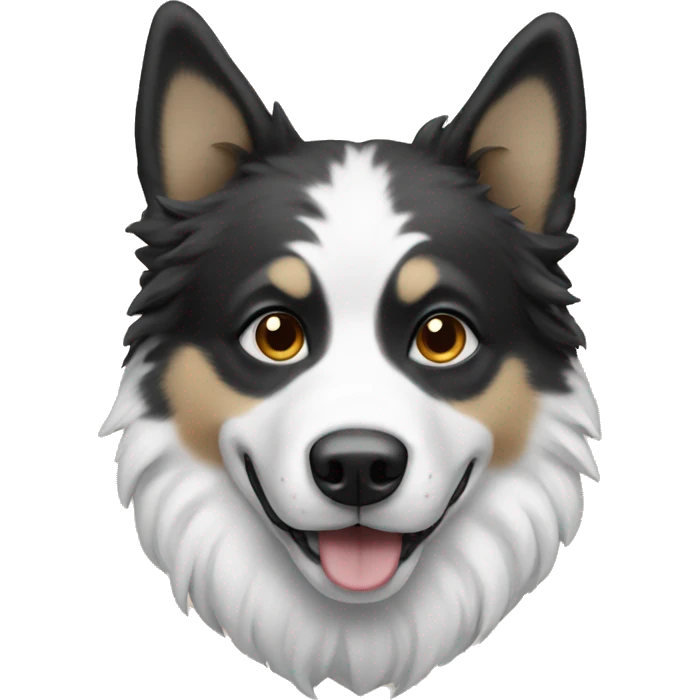 Snow dog emoji