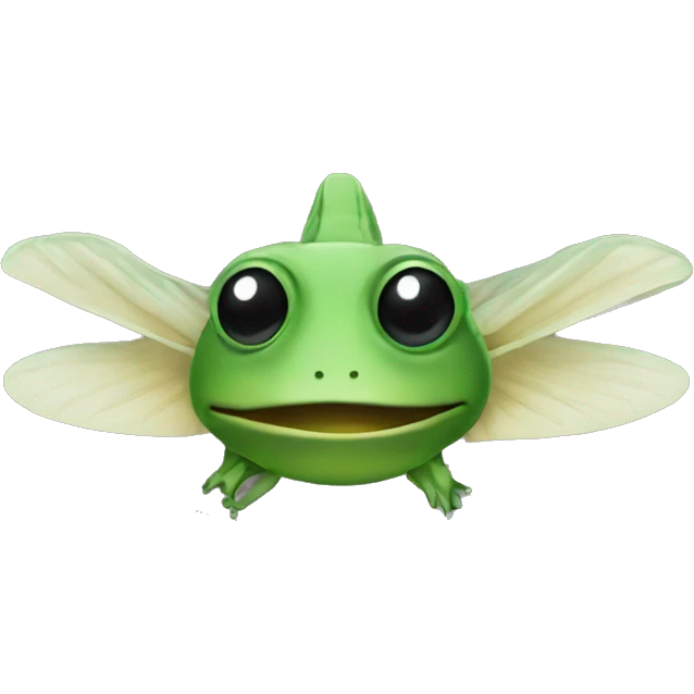 Tadpole with x wing wings emoji