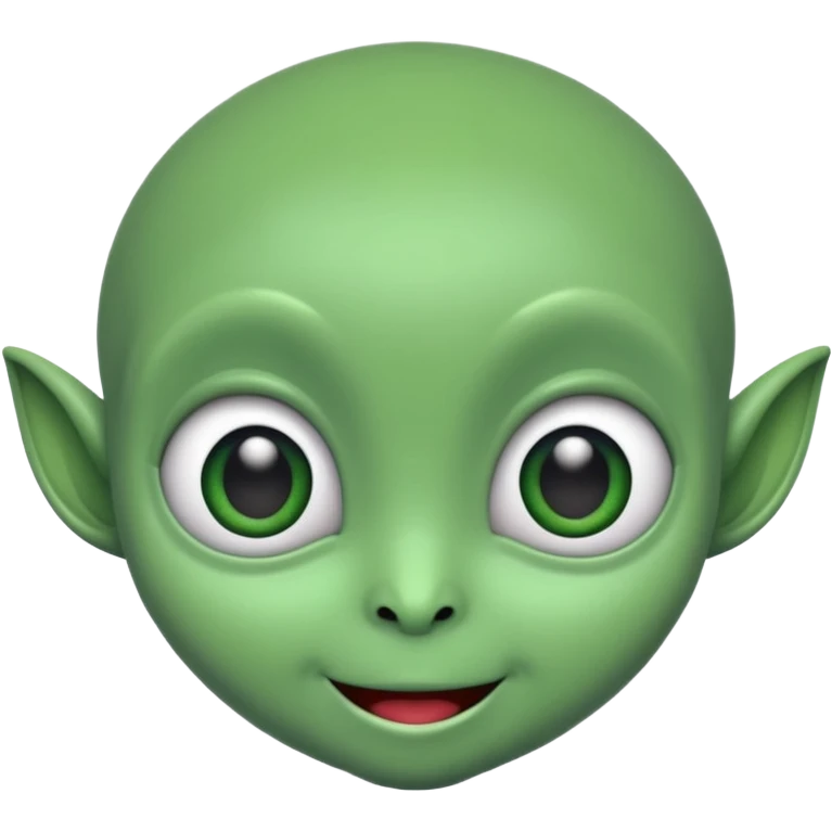 a bold cute aliens  emoji