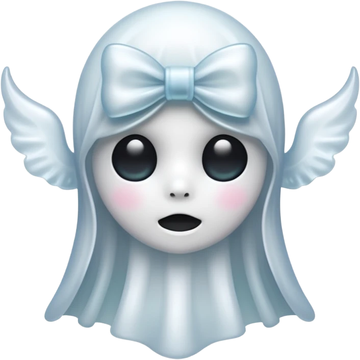 👻+🎀 emoji