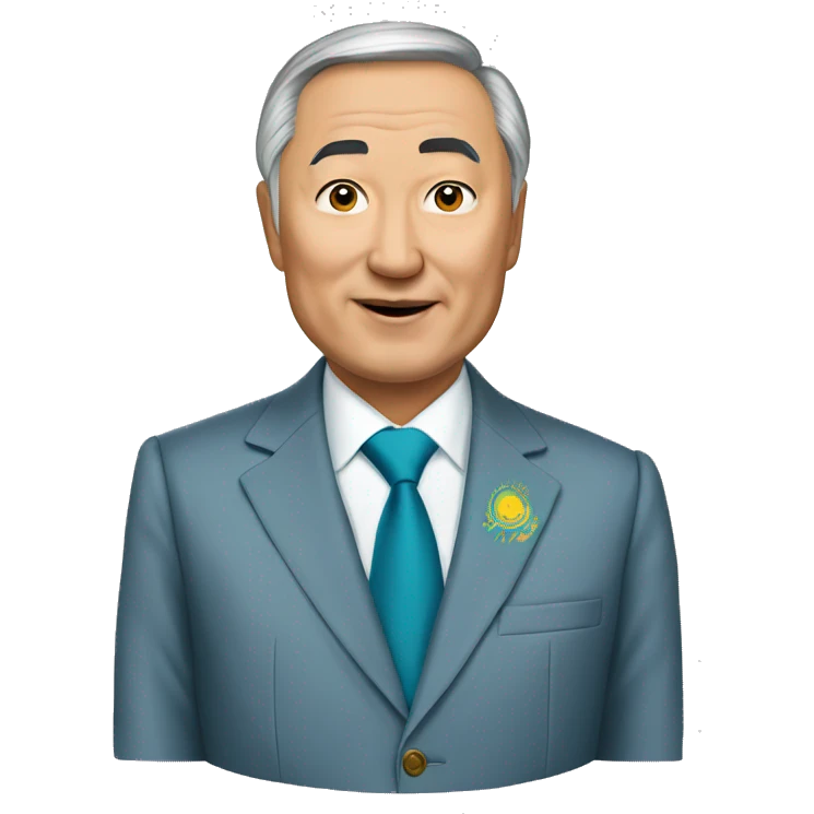 president of kazakhstan emoji