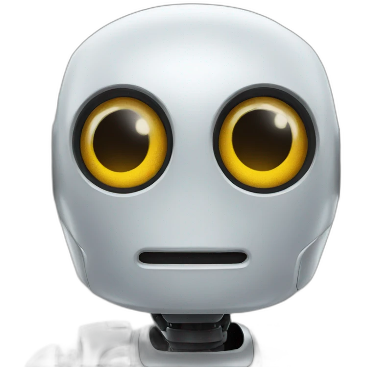 robot, close-up emoji