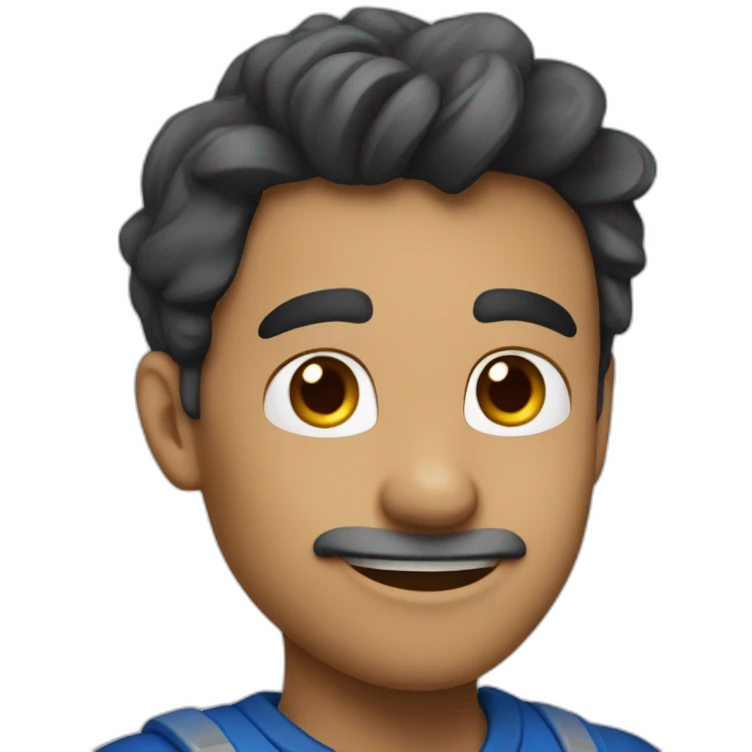 Corazón azul oscuro  emoji