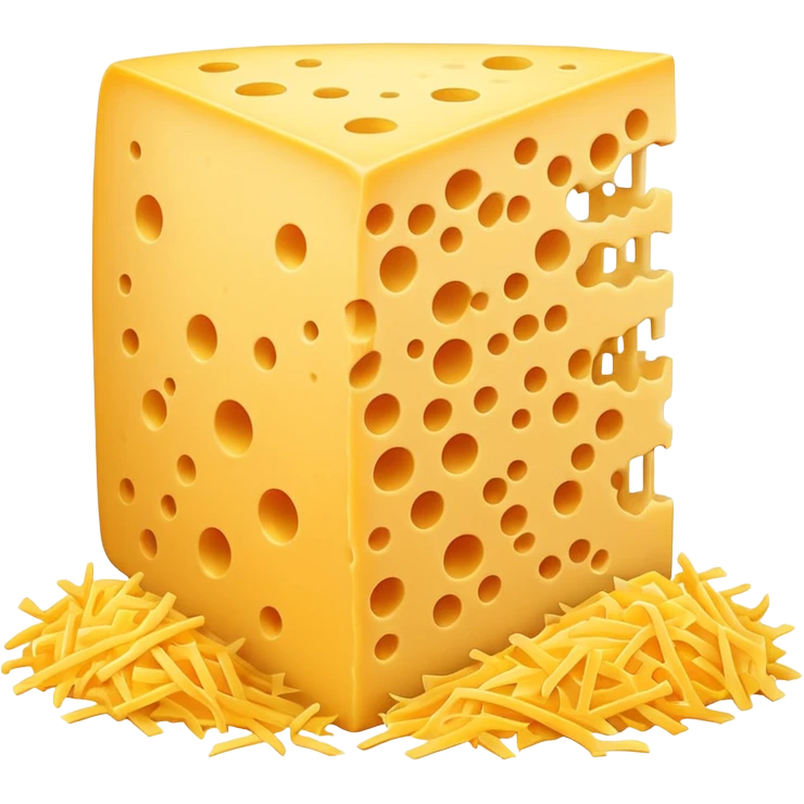 Grated cheese emoji
