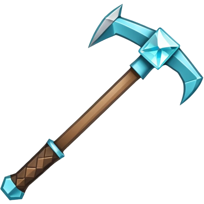 Minecraft pickaxe tool emoji