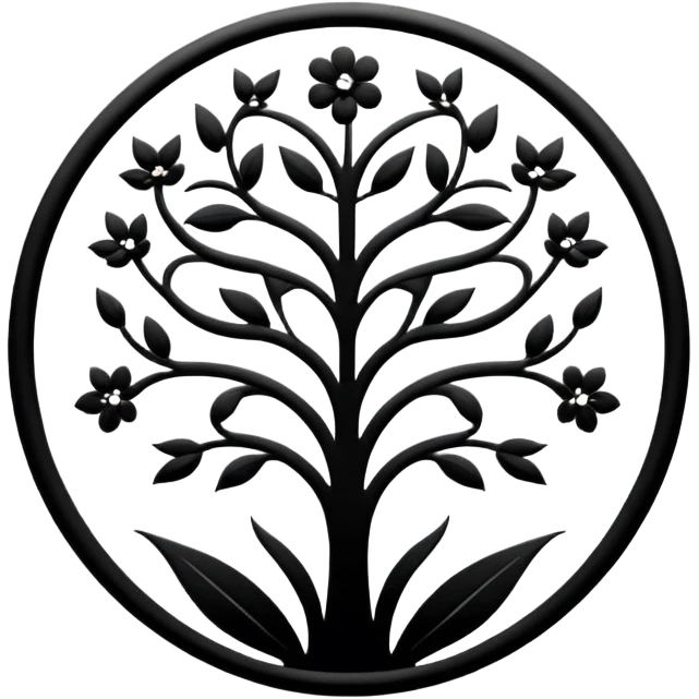 Shadow Garden organization emblem from Eminence in Shadow anime emoji