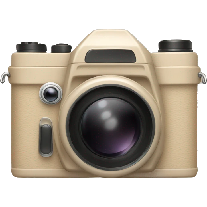 Camera beige emoji