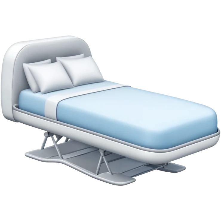 Plane with a bed  emoji