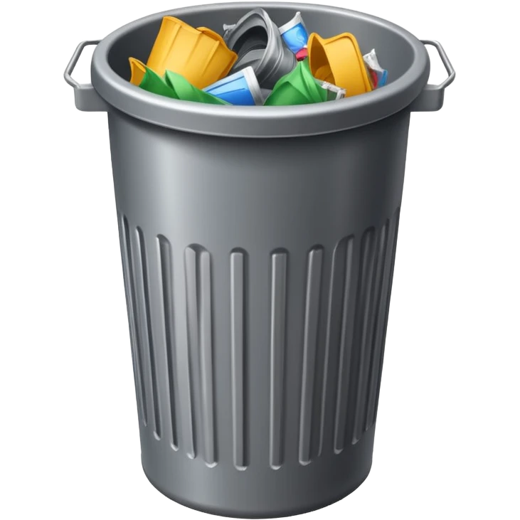 a trashcan emoji