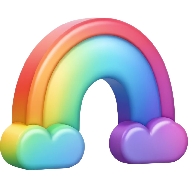 Rainbow pastel  emoji